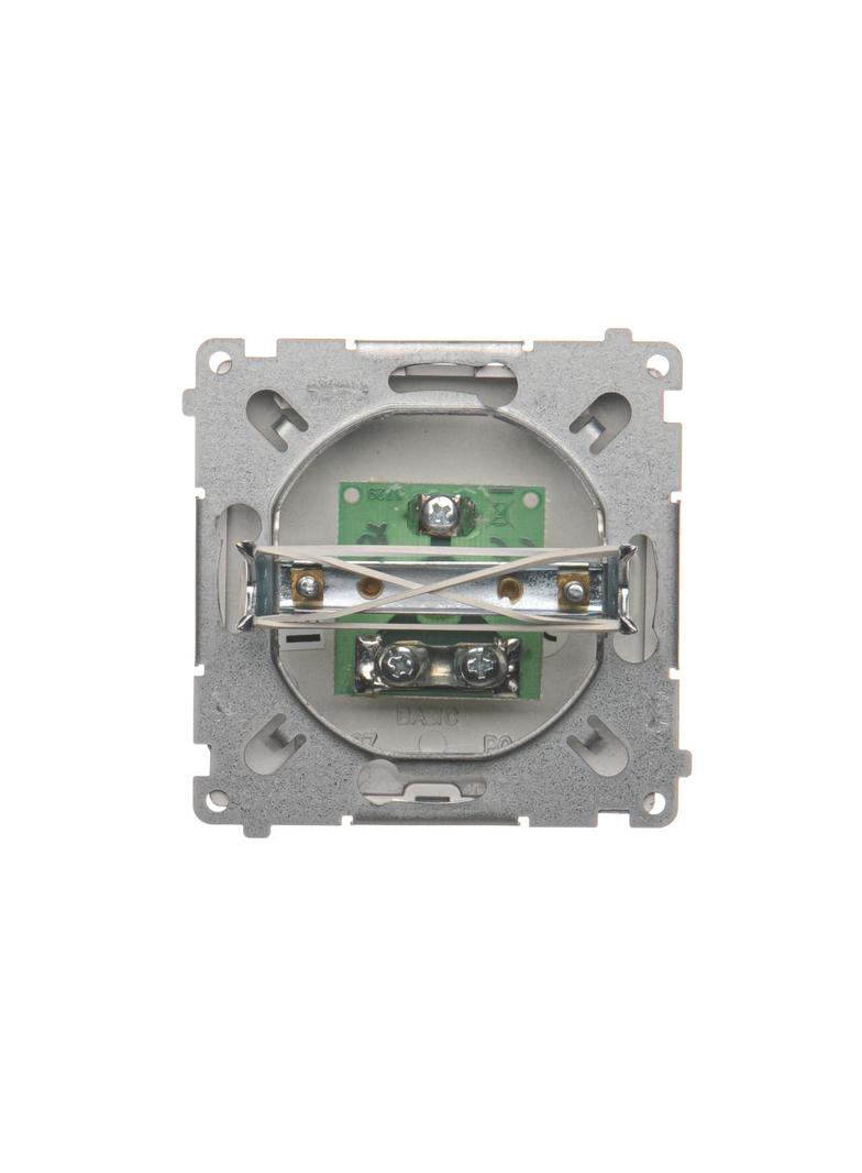 Simon Basic Gniazdo antenowe pojedyncze końcowe stal inox (zastępuje BMAK1.01/..)