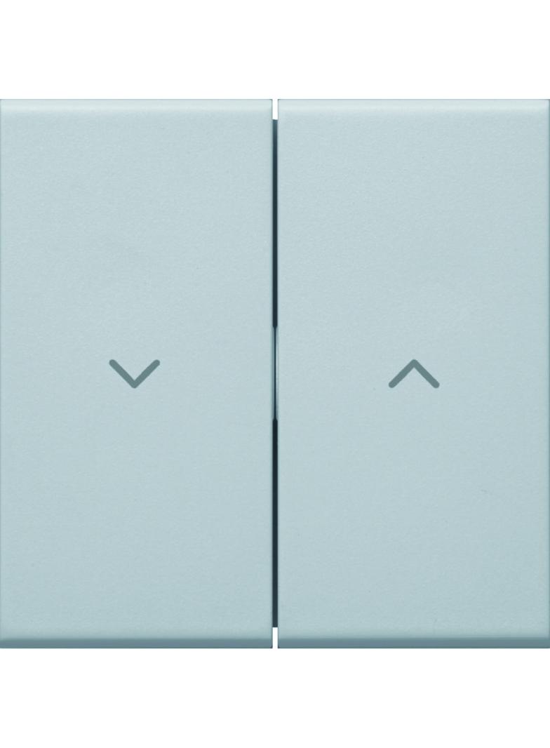 tehalit.WA Klawisze symbol  strzałki  do łącznika żaluzjowego PC-ABS l.alu