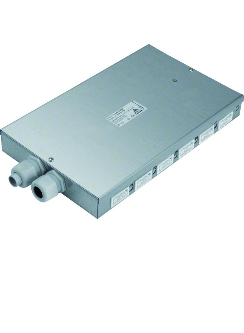 tehalit.SPW Rozdzielacz podłogowy płaski Wieland 6 gniazd białych SPWG069010 HAGER