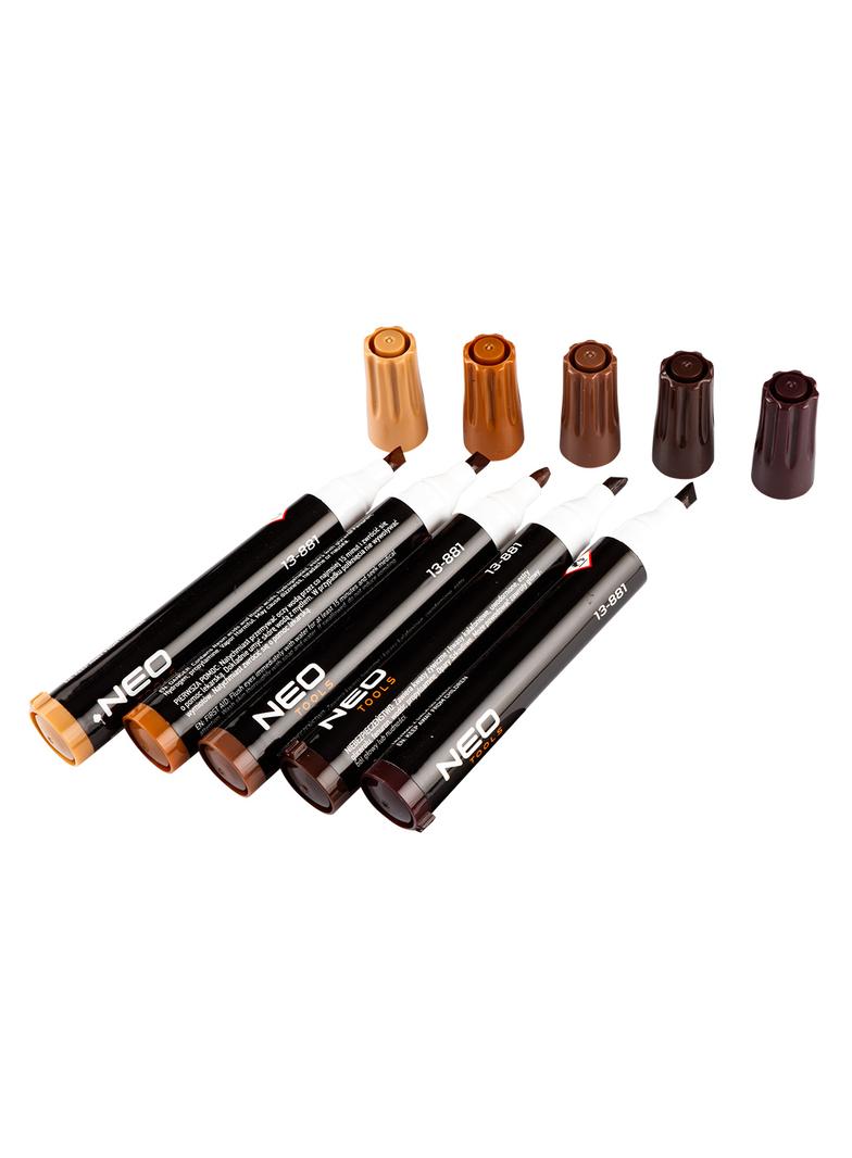 Zestaw naprawczy do mebli 5 elementów (markery)