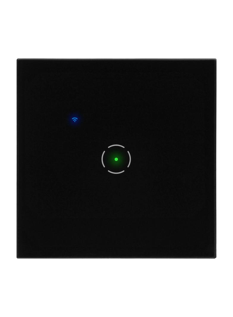 Włącznik podtynkowy pojedynczy Wi-Fi Tuya Smart Home czarny ORNO