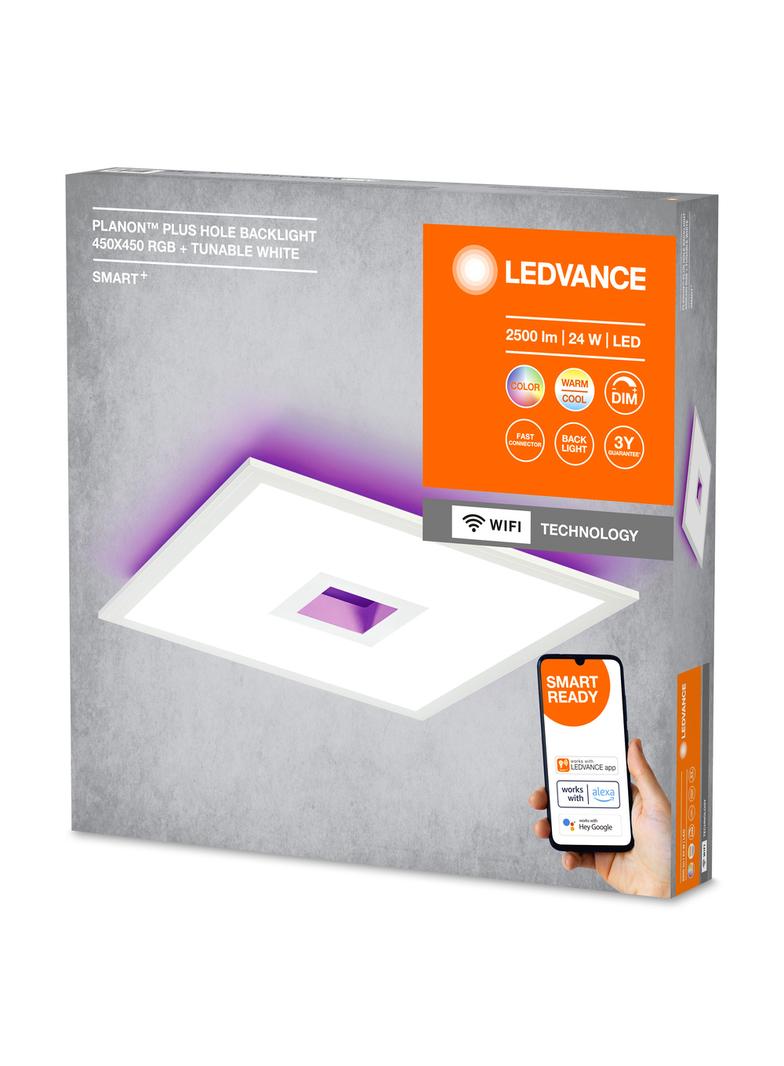 OprawaSMART+ WIFI PANELANON PANELUS HOLE BLACKLIGHT 450X450 RGB TW