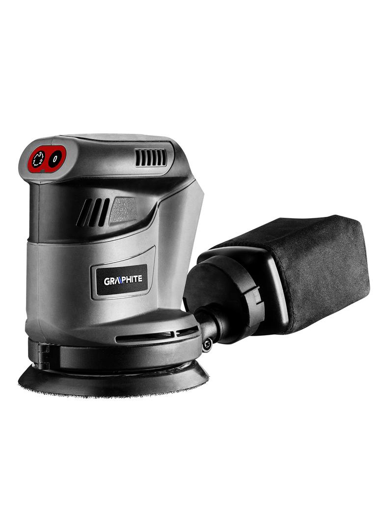 Szlifierka mimośrodowa Energy+ 18V, Li-Ion, stopa 125 mm, bez akumulatora