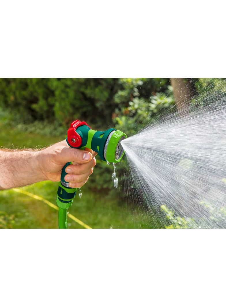 Zraszacz pistoletowy 8-funkcyjny z płynna regulacją strumienia