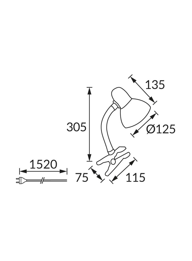 TOLA E27 SILVER CLIP