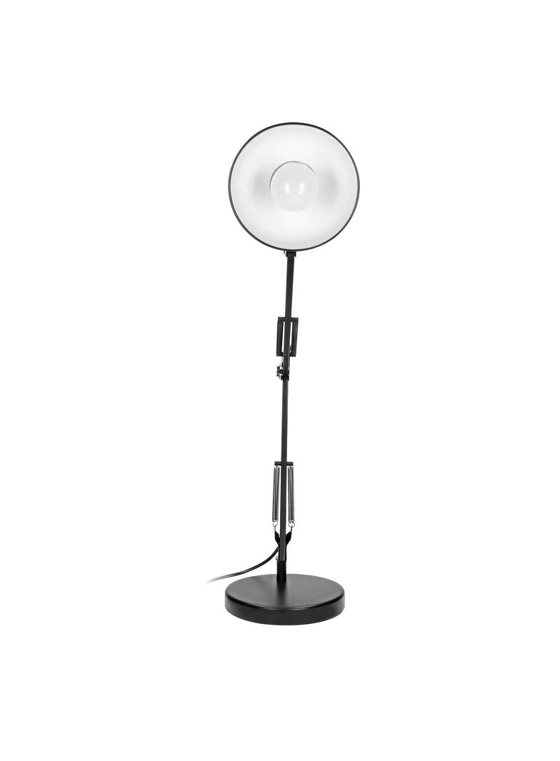 Lampka biurkowa DEON 60W E27 wysoka regulowana czarna DL-2/B ORNO