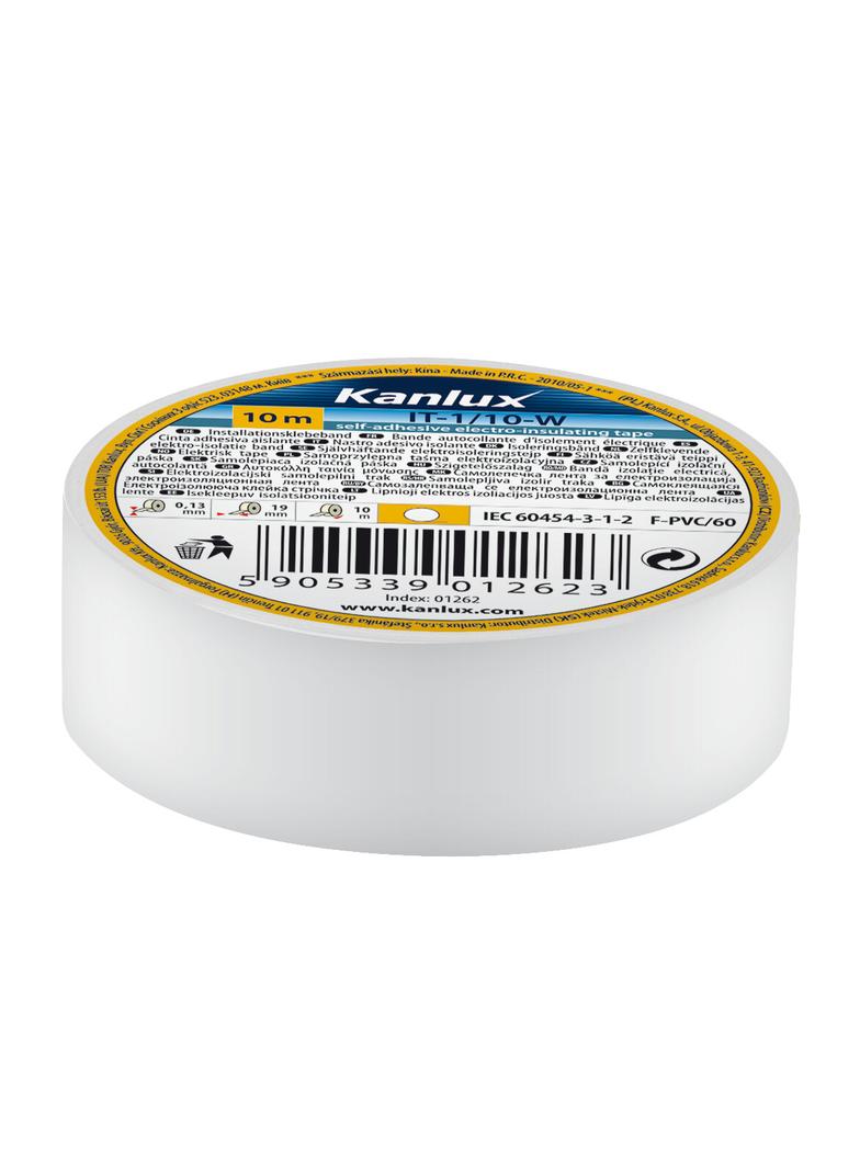 Taśma samoprzylepna elektroizolacyjna IT-1/20-W /10szt./ 1276 KANLUX