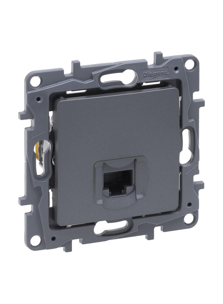 Niloe Selection - Gniazdo Rj 45 Kat. 6 Utp Stal 762373 LEGRAND