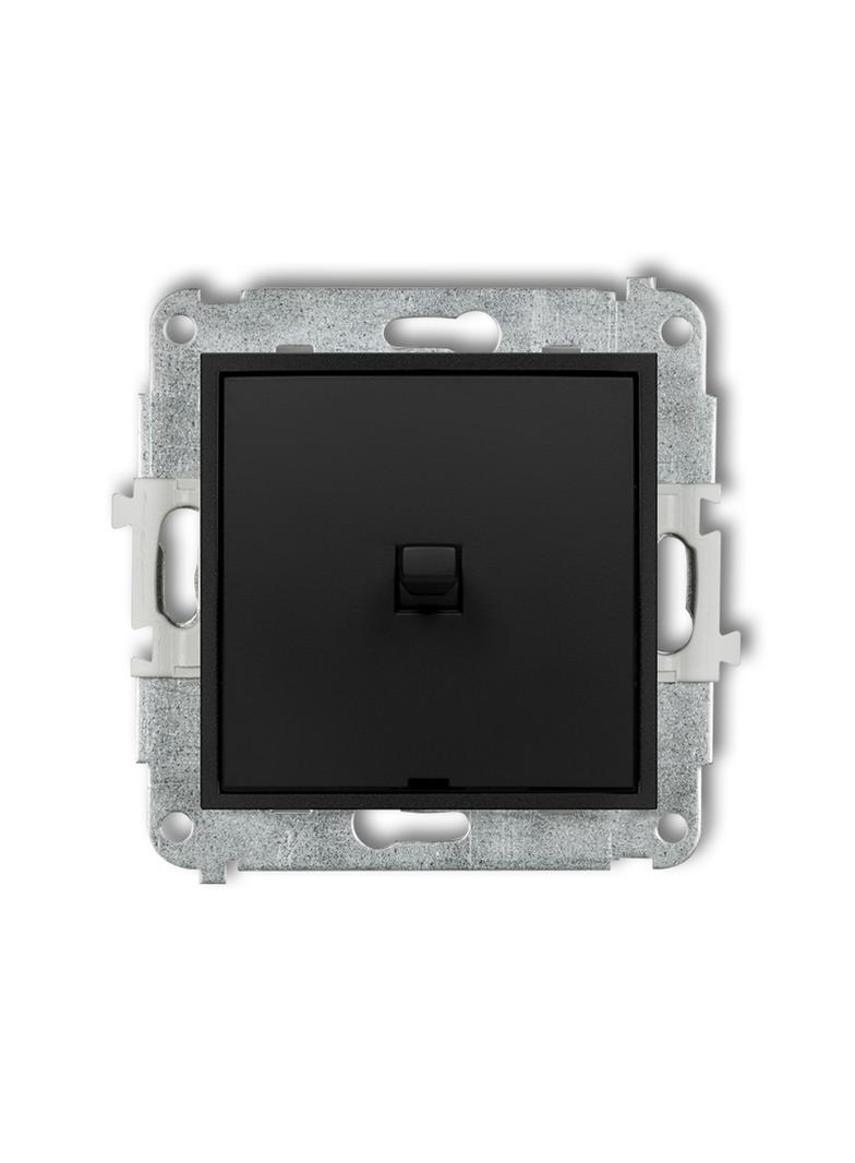 MINI Mechanizm łącznika jednobiegunowego w stylu amerykańskim czarny mat