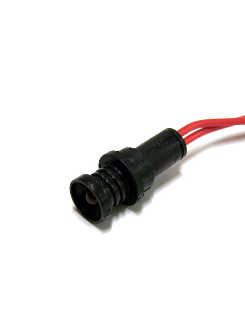 Klp5R/230V Kontrolka diodowa klosz 5mm 230V czerwony  SIMET