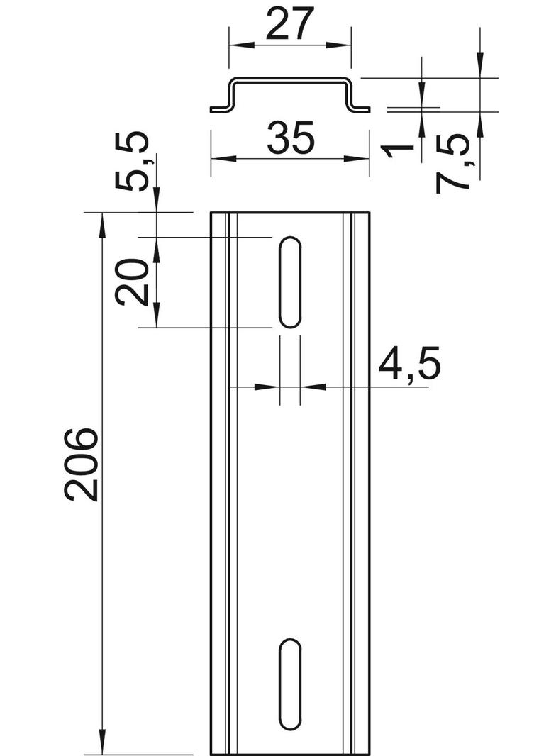 2069 T250 GTP, Szyna uniwersalna