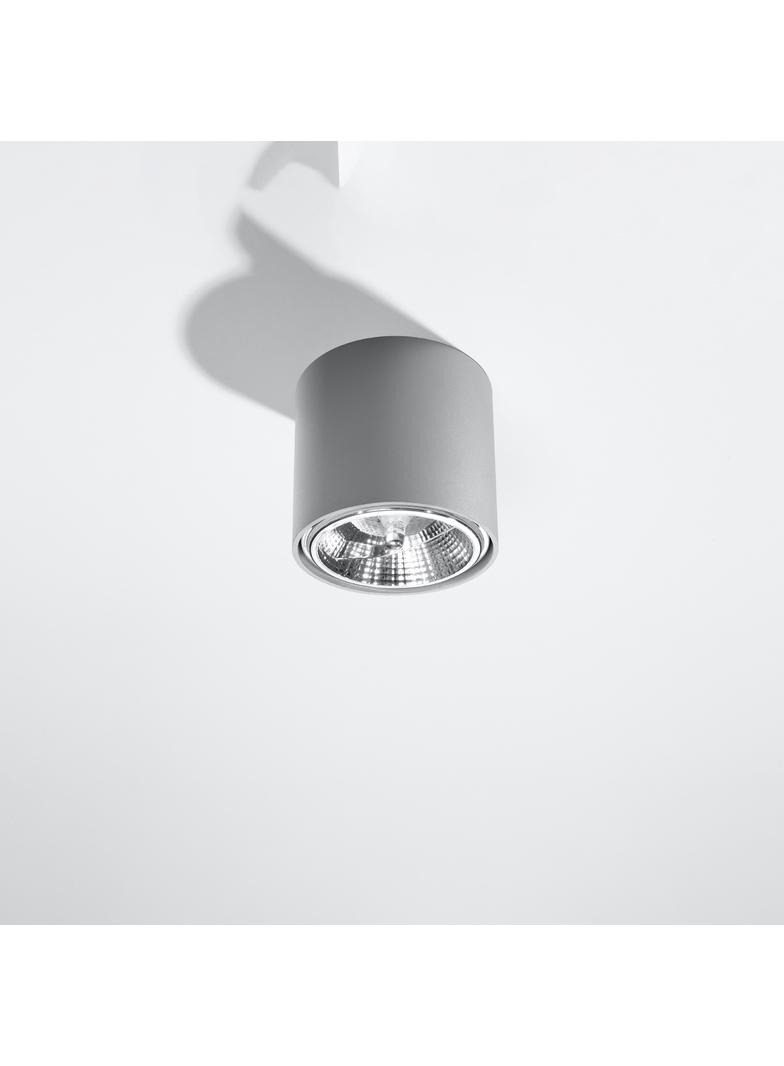 Sollux Plafon TIUBE szary SL.0696