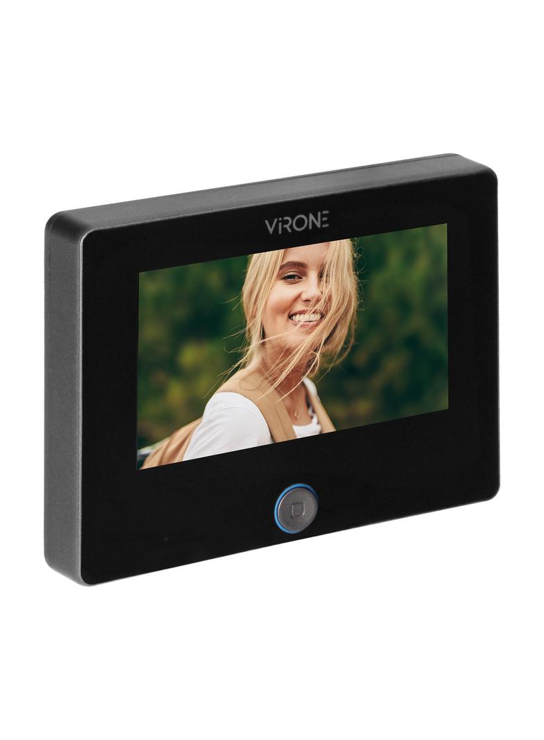 Elektroniczny wizjer do drzwi 4,3 HD z WiFi + Tuya z funkcją nagrywania na kartę microSD czujniki DV