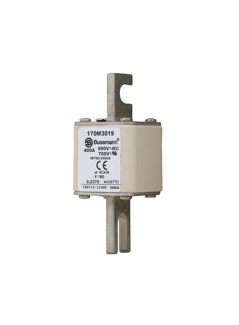 400A 690V 1*/80 aR INDICATOR FUSE Wkładka szybka 400A AC 690V compact DIN 1 45x45x104 mm, 170M3019 E