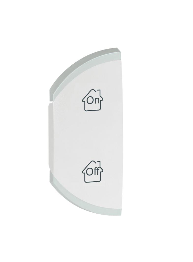 MY HOME SCS CELIANE - KLAWISZ LEWY GEN/ON/OFF BIAŁY, Legrand