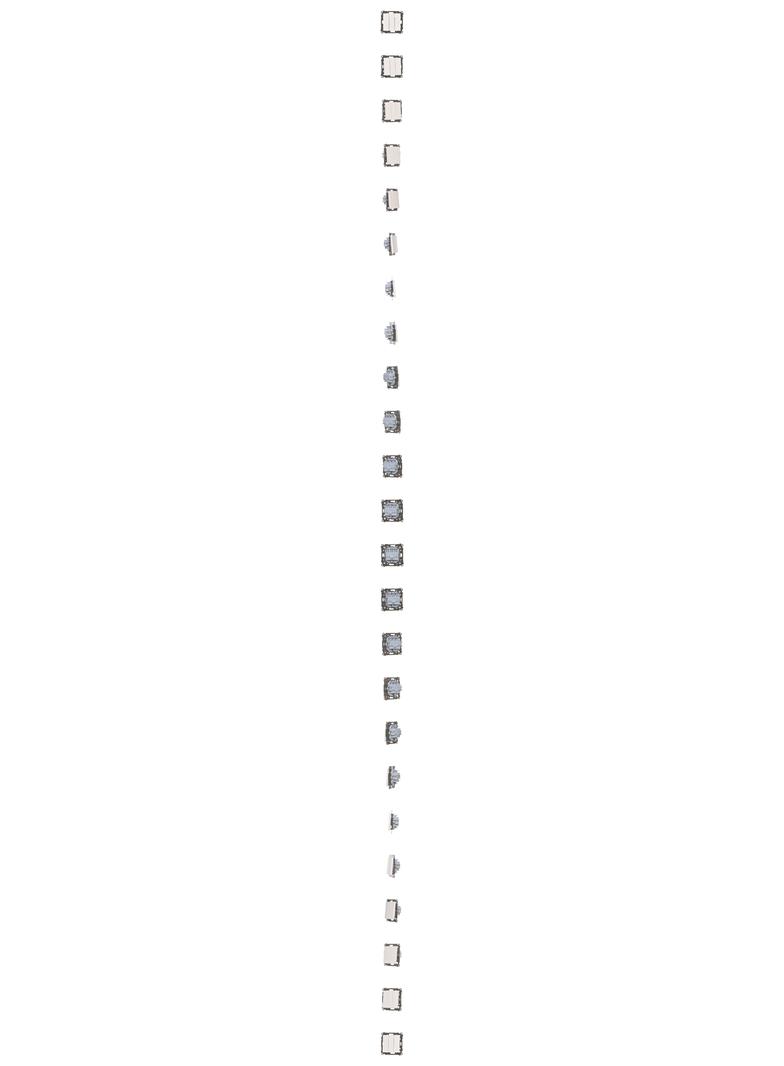 Simon 55 Przycisk zwierny potrójny szybkozłączka Biały mat