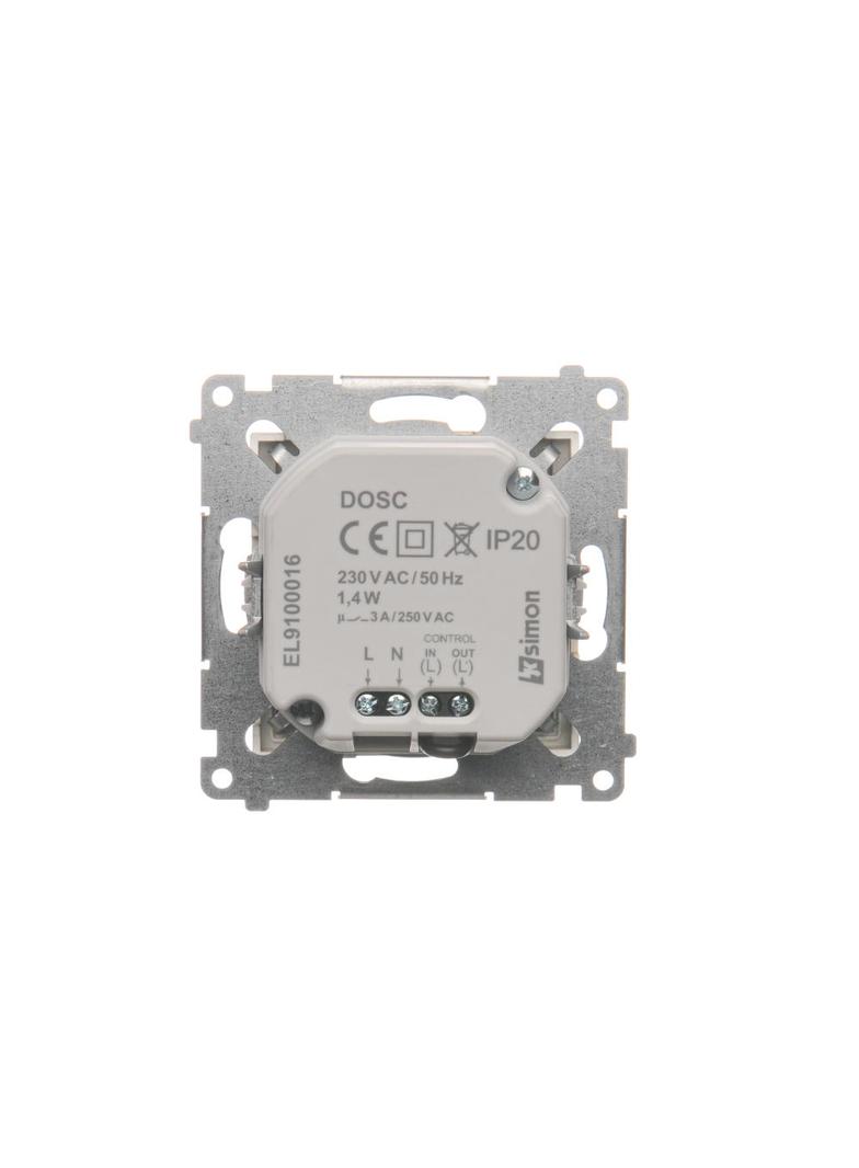 Simon 54 Oprawa oświetleniowa LED z czujnikiem ruchu 230 V AC 1.4 W białe zimne 5900 K złoty mat DOSCA.01/44 KONTAKT