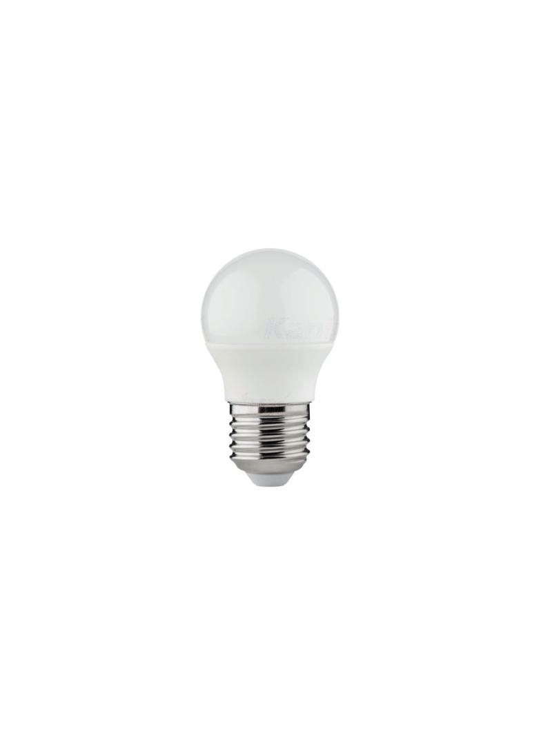 G45 N 4,9W E27-NW Żarówka LED kulka G45 N 4,9W E27-NW barwa biała 4000K 470Lm KANLUX