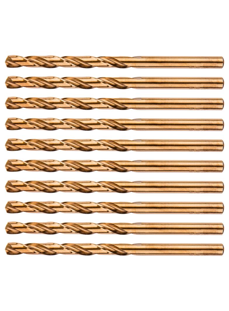 Wiertła do metalu HSS-Co 5.2 mm, 10 szt.