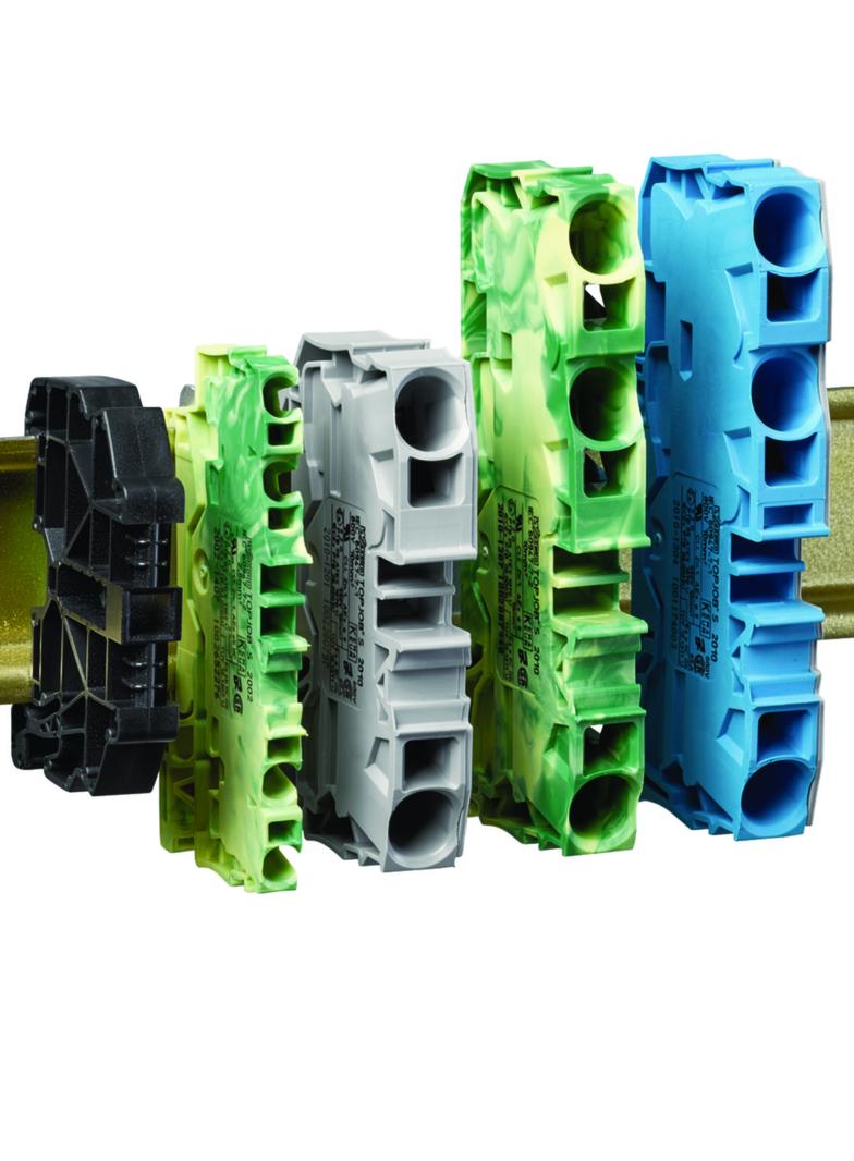 EVCS Listwa zaciskowa zasilania 1P+N+PE XEVS400 HAGER