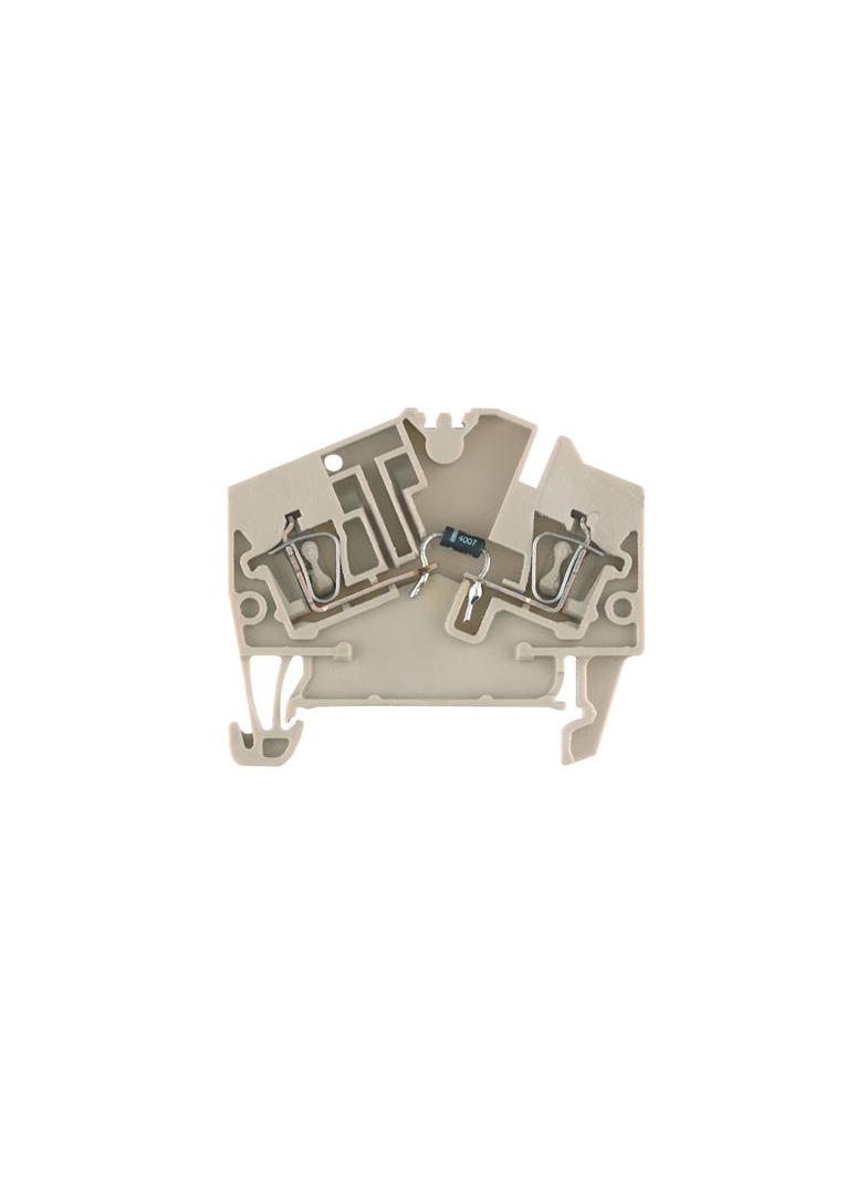 ZDU 2.5-2/D- Złączki szynowe z elementami elektronicznymi /20szt./ WEIDMULLER
