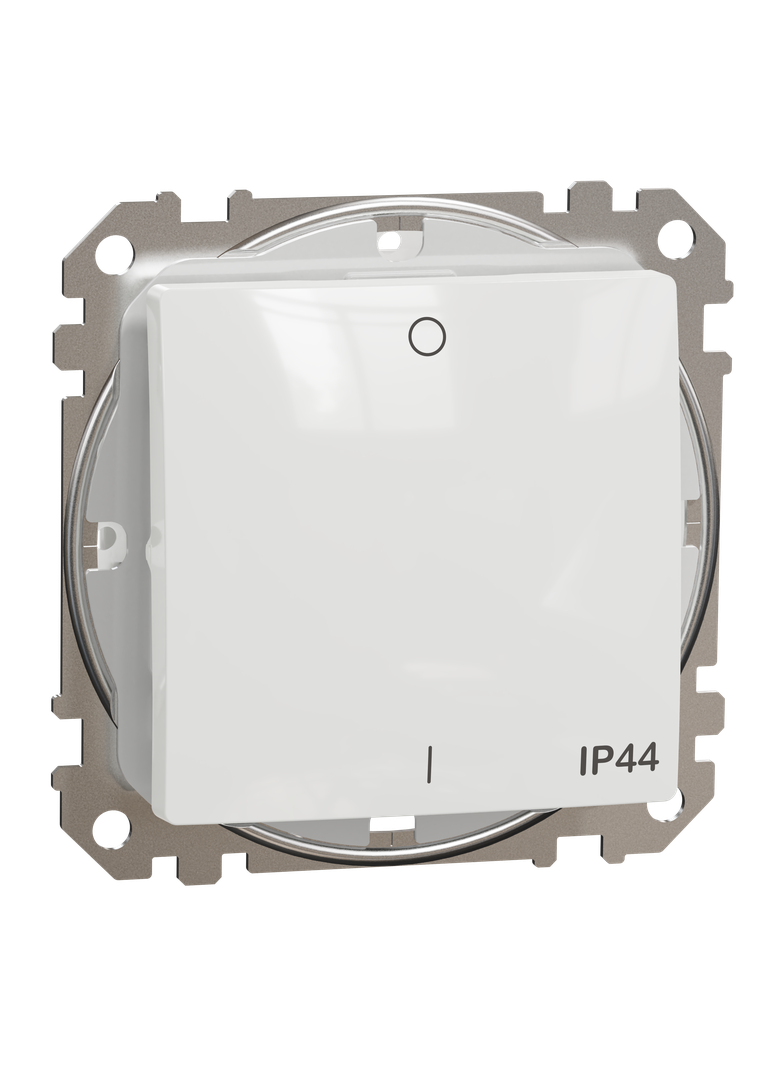 Sedna Design & Elements Łacznik dwubiegunowy IP44 biały SDD211102 Schneider