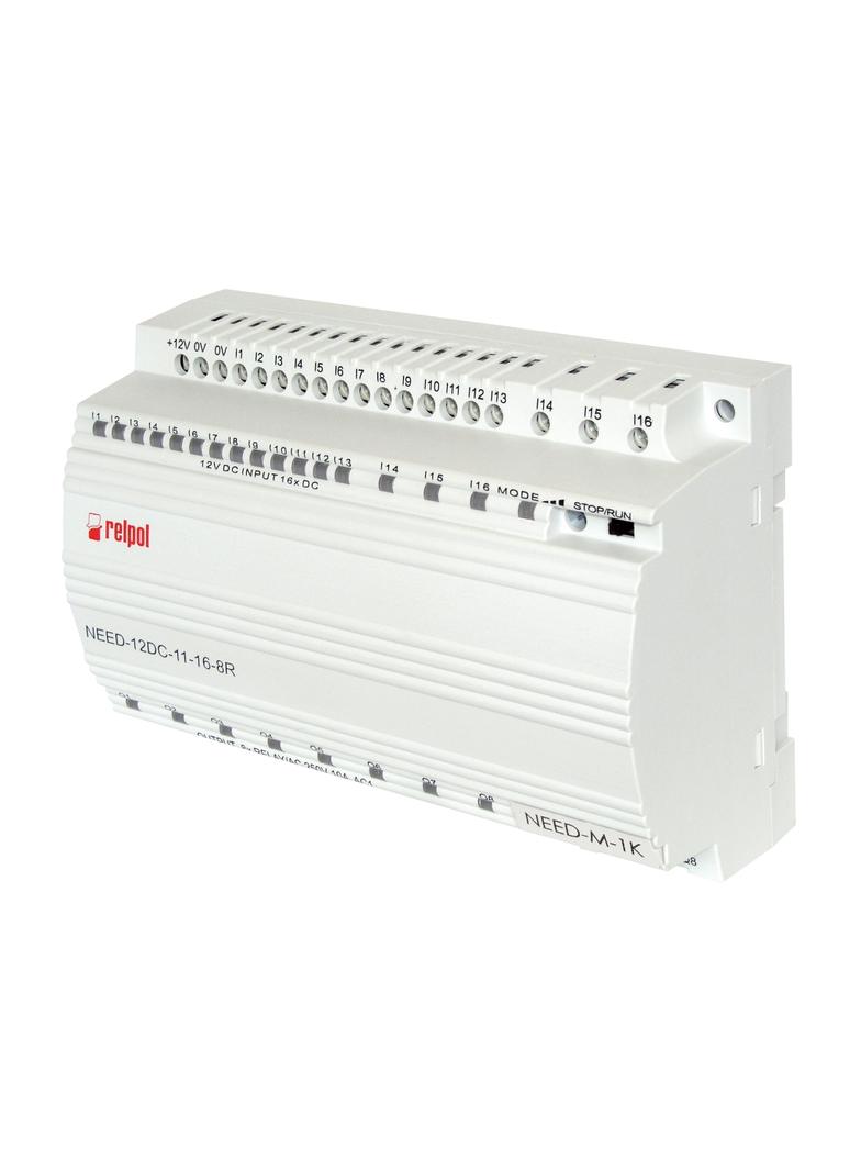 Przekaźnik programowalny NEED-220DC-11-16-8R 8x1Z 220V DC 10A / 250V AC RELPOL