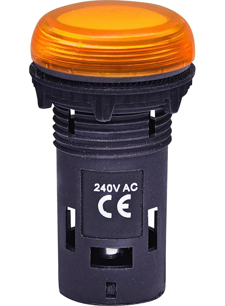 Lampka LED 240V AC - pomarańczowa ECLI-240A-A 004771234 ETI