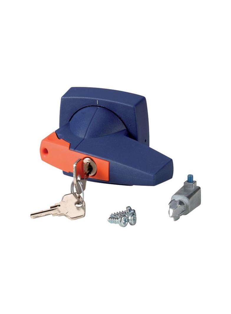 K2SDB/C Dzwignia napędu montaż na drzwi typ D niebieski 6mm 1818038 EATON