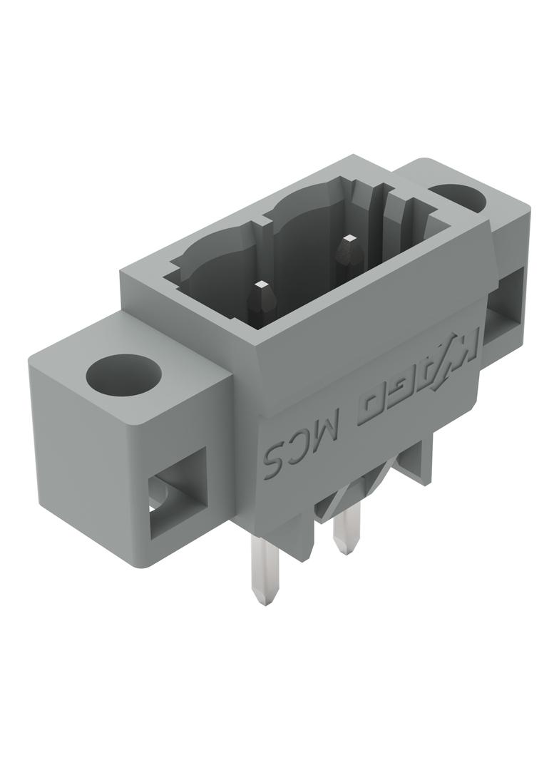 MCS-MIDI Classic wtyk 2-bieg. szary raster 5 mm