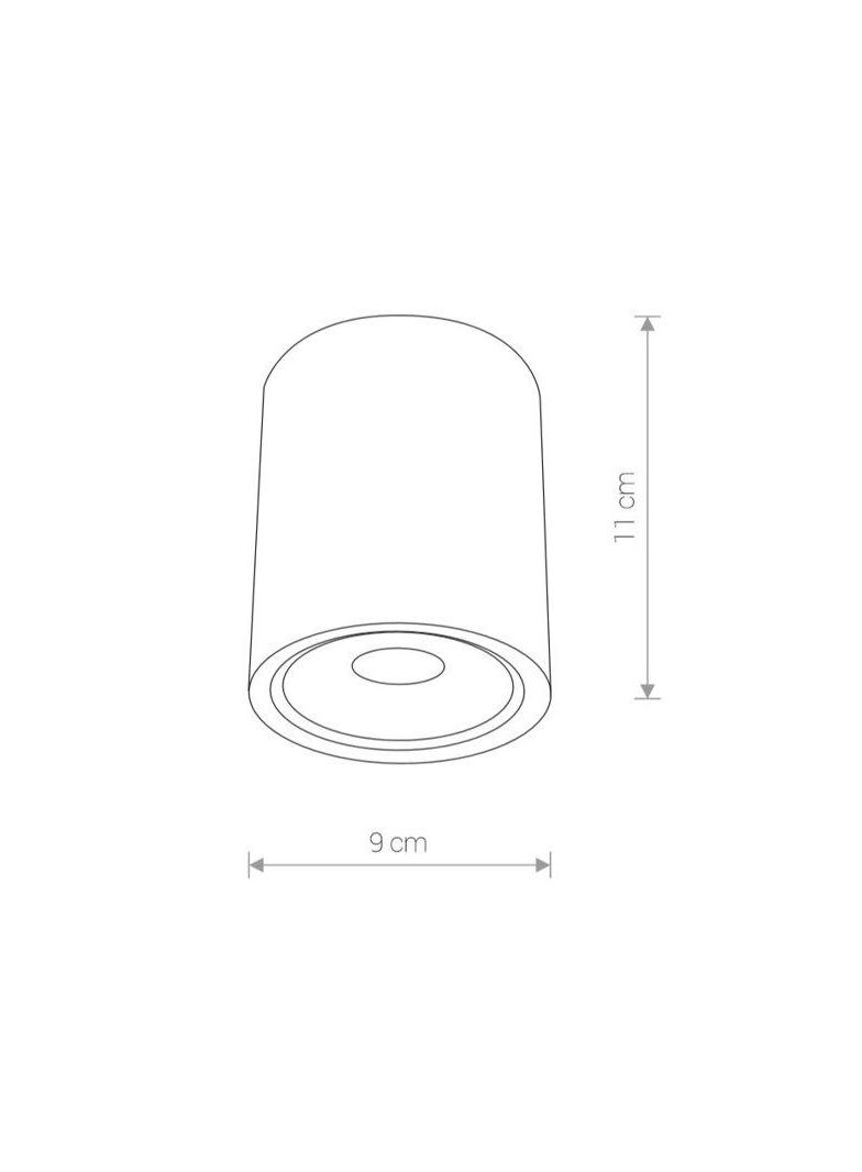 Nowodvorski plafon zewnętrzny LED Edesa M 7W 530lm 3000K biały O9cm 9108