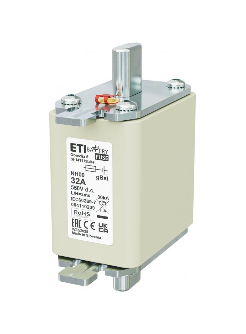 M00 bat 32A/440V DC - Wkładka topikowa M00 DC - 440V