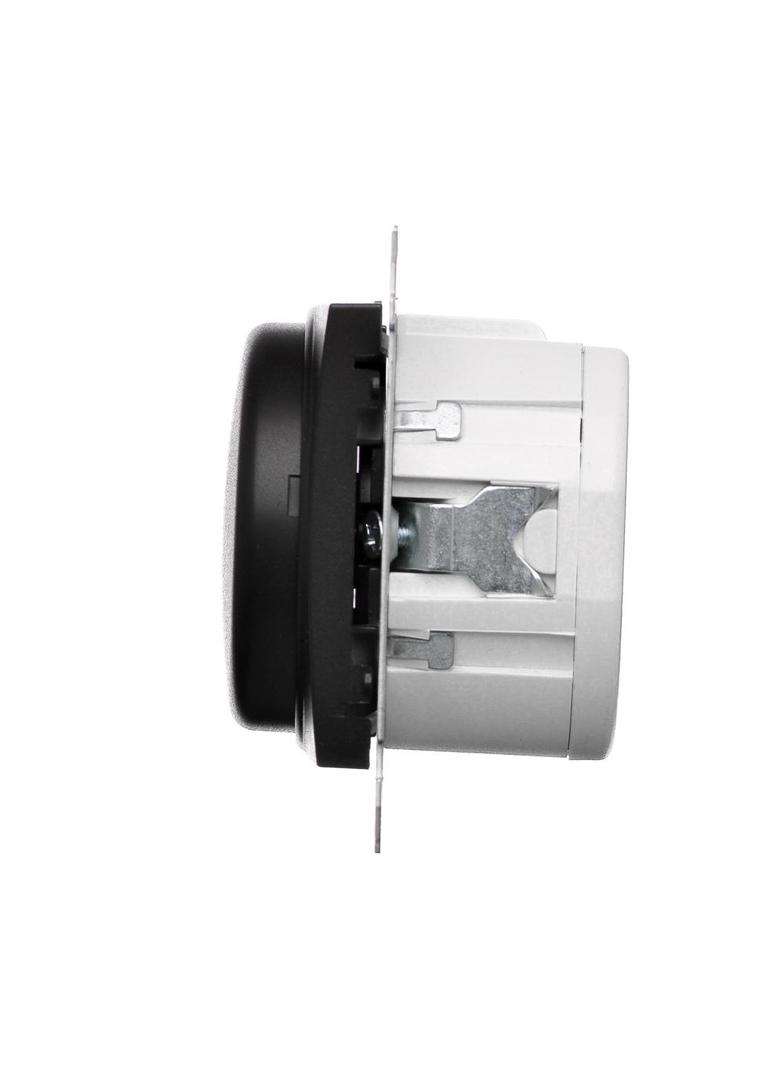 Simon 54 Ściemniacz obrotowy dwubiegunowy do LED ściemnialnych 230V 5-215W czarny *Wymagana instalac