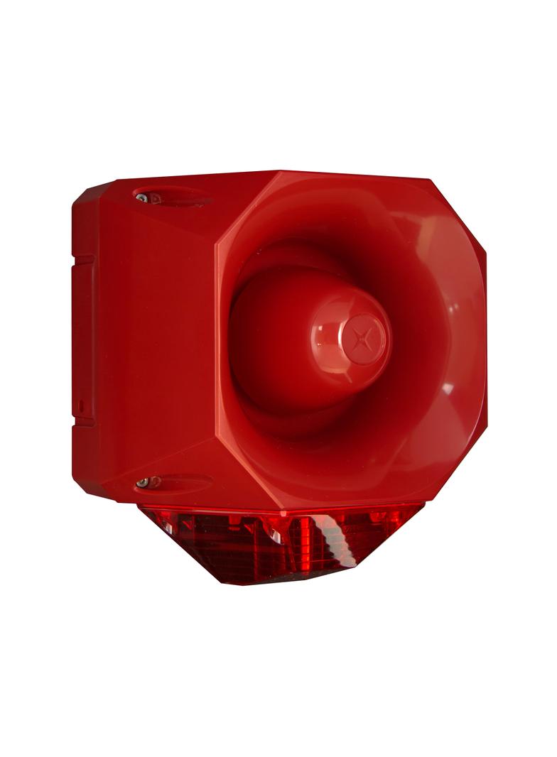 AS/SB/230/R/120/RL 230V 120DB Sygn. Opt.-Akust. Asserta 230VAC Red obud Red klosz 7022121FUL-0006 EA