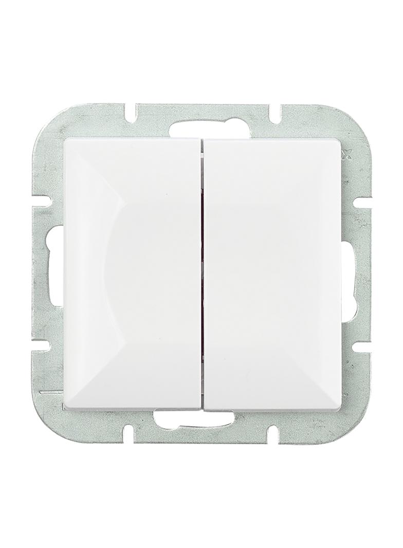 Łącznik roletowy podtynkowy Pearl, 10A, 250V, WP-10P, biały