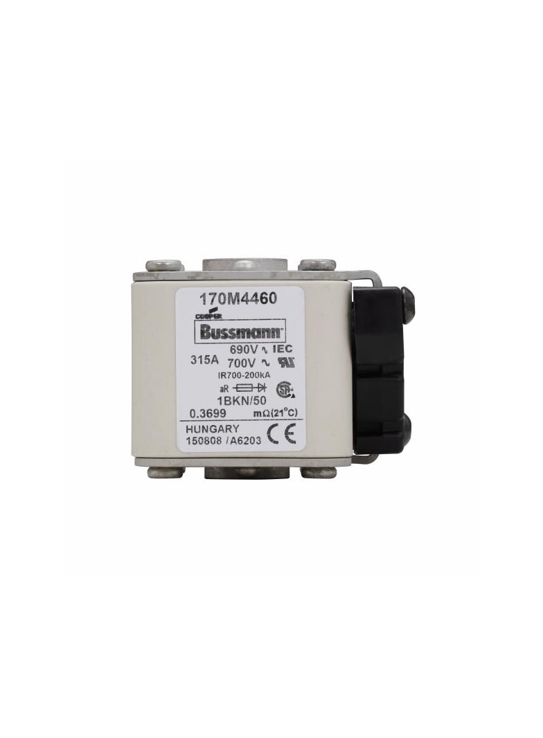 USE 315A 690V 1BKN/50 AR UC Wkładka szybka 315A AC 690V rozmiar 1 53x69x51 mm aR IEC UL w 170M4460 E