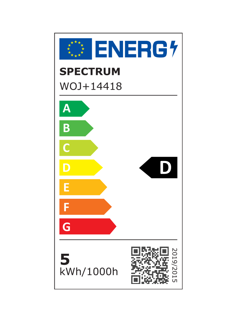 Żarówka LED Wi-Fi ściemnialna 5W COG E27 CCT DIMM Clear SMART WOJ+14418 SMART  WOJ+14418 Spectrum Led