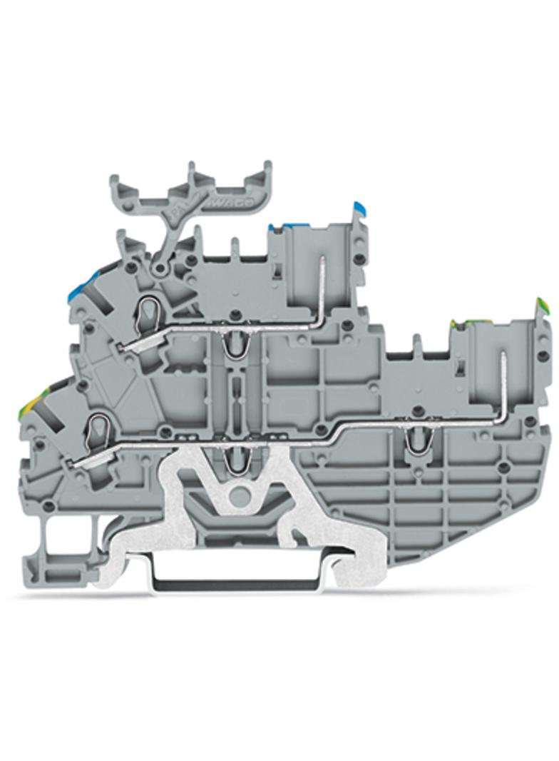 dwupiętrowa złączka 1-przewodowa/1-pinow