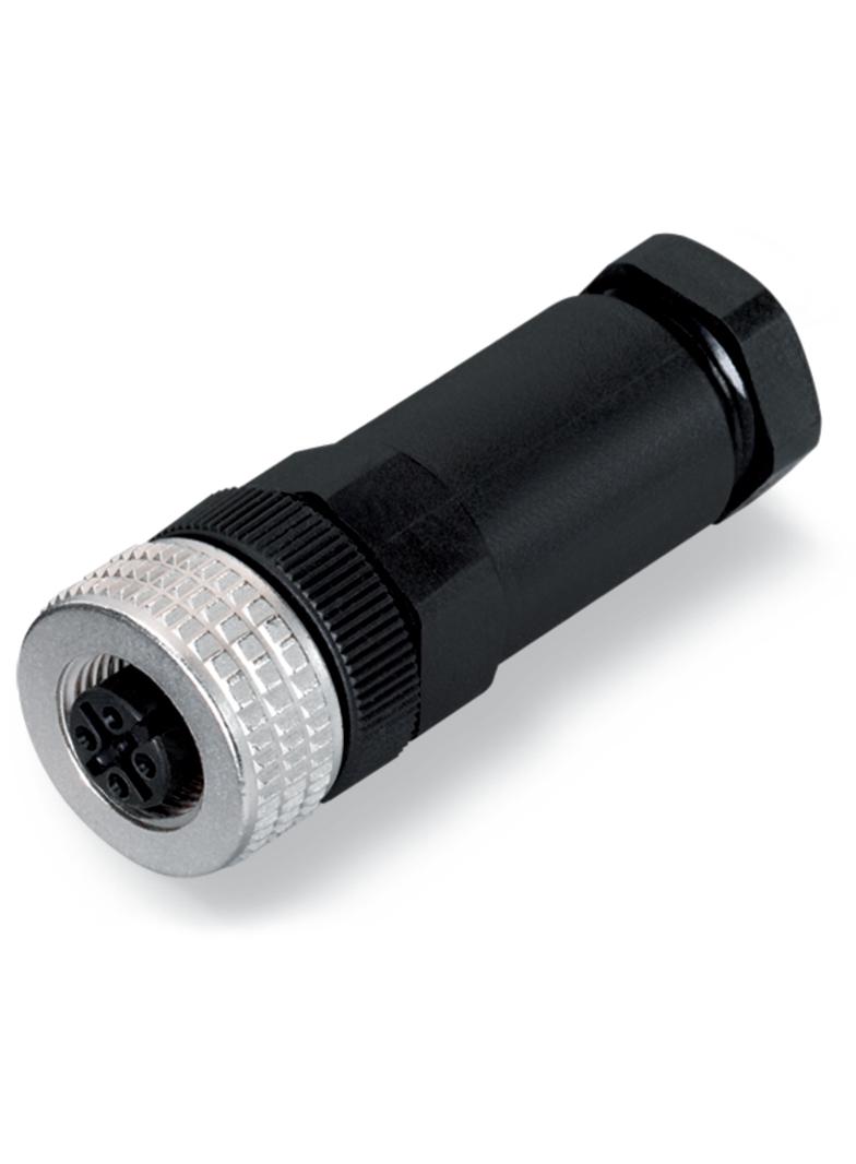 gniazdo proste M12 CAN