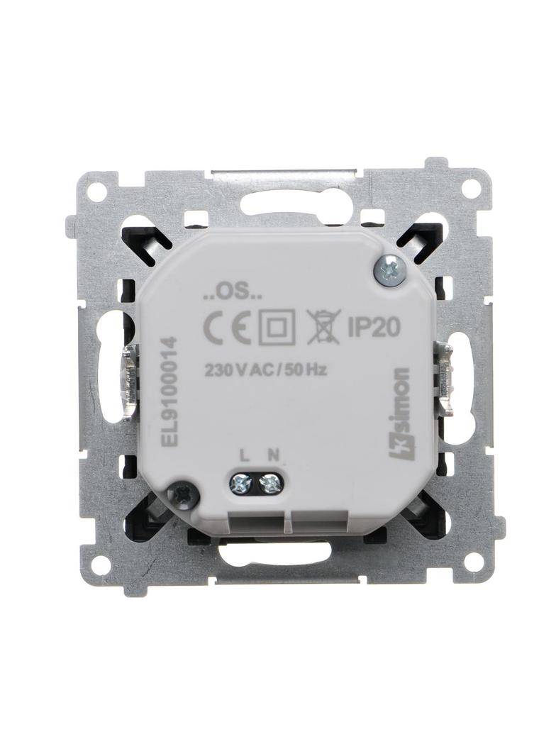 Simon 54 Oprawa oświetleniowa LED 230 V AC 1.1 W białe neutralne 4000 K czarny DOSB.01/49 KONTAKT