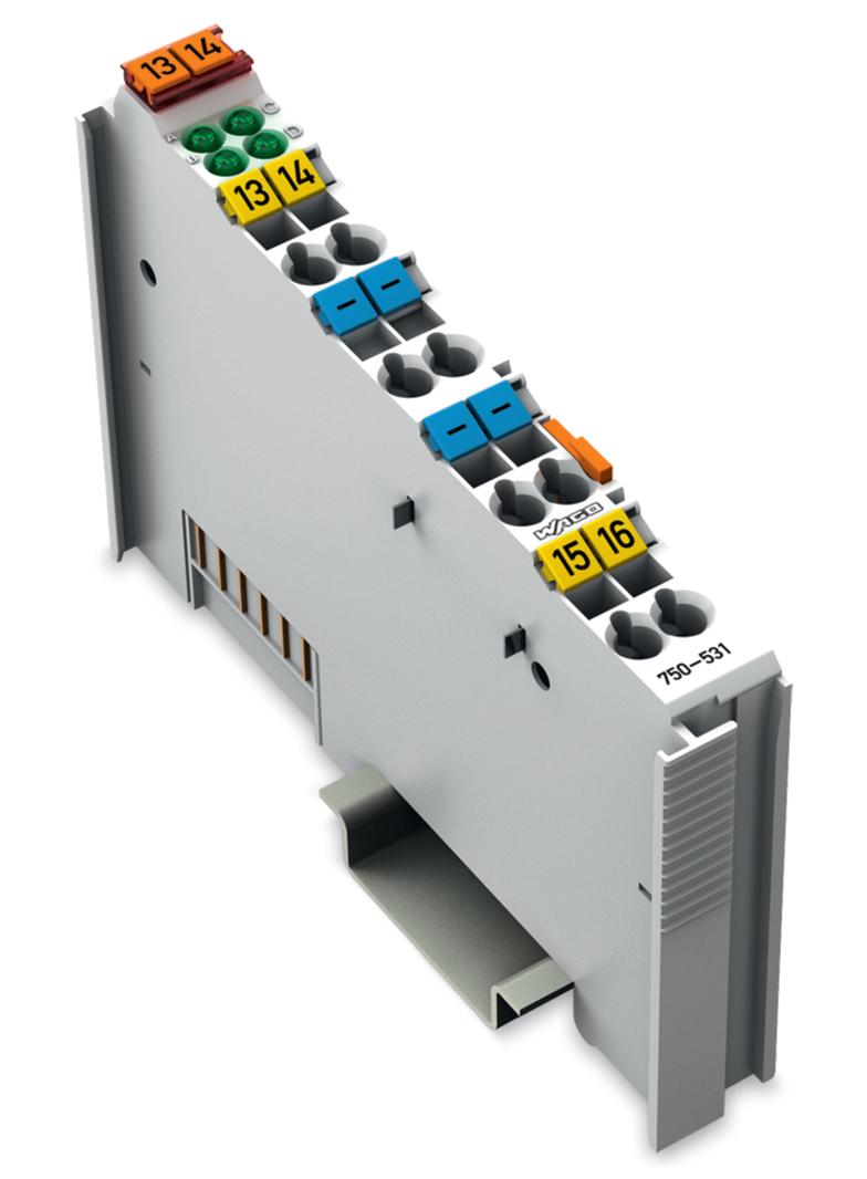 moduł 4DO 24V DC 0,5A podłaczanie 2-przewodowe