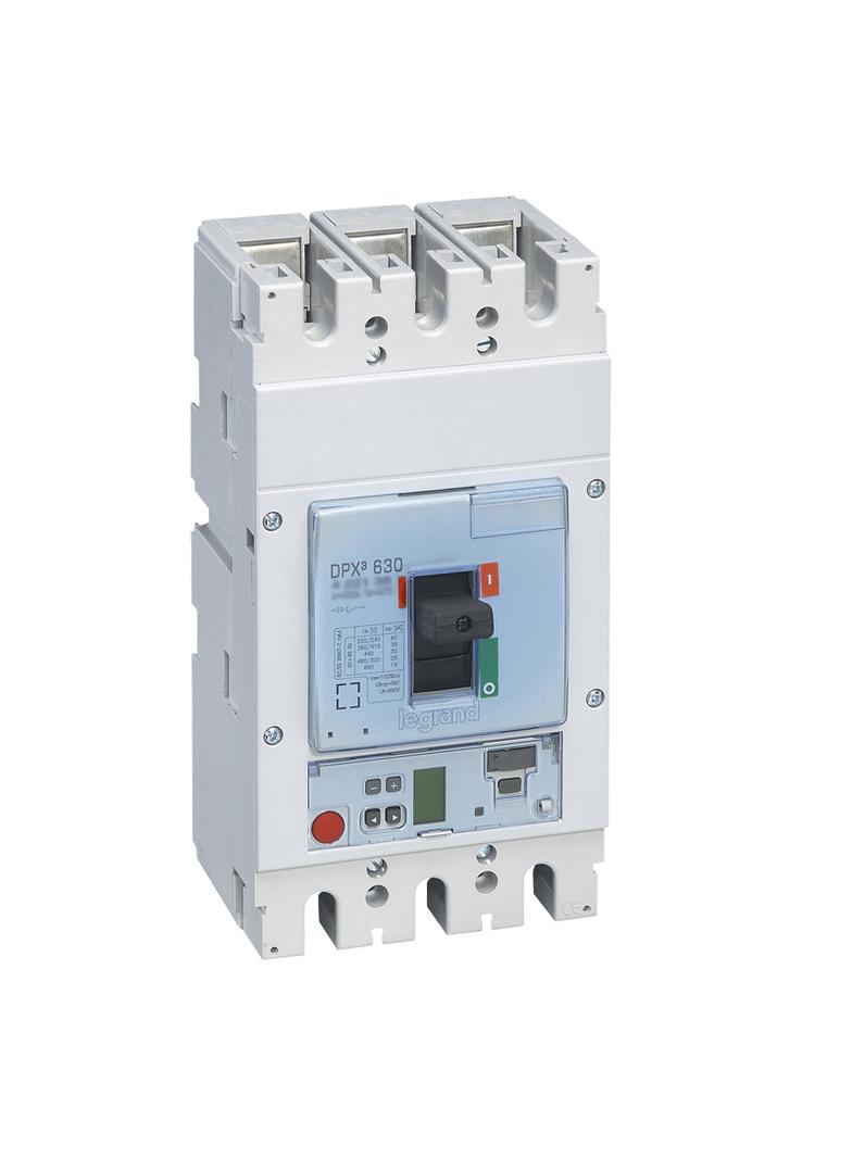 Wyłącznik DPX3 630 Sg 3P 630A 70Ka 422160 LEGRAND