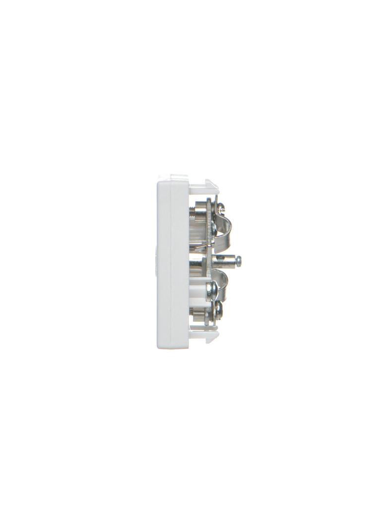 Simon Connect Płytka K45 gn. TV męskie 45x45mm + wkład czysta biel K120A/9 KONTAKT