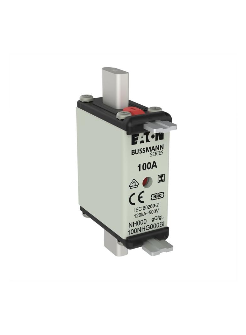 100NHG000BI Wkładka NH 100AMP 500V GL/GG rozmiar 000 100NHG000BI EATON