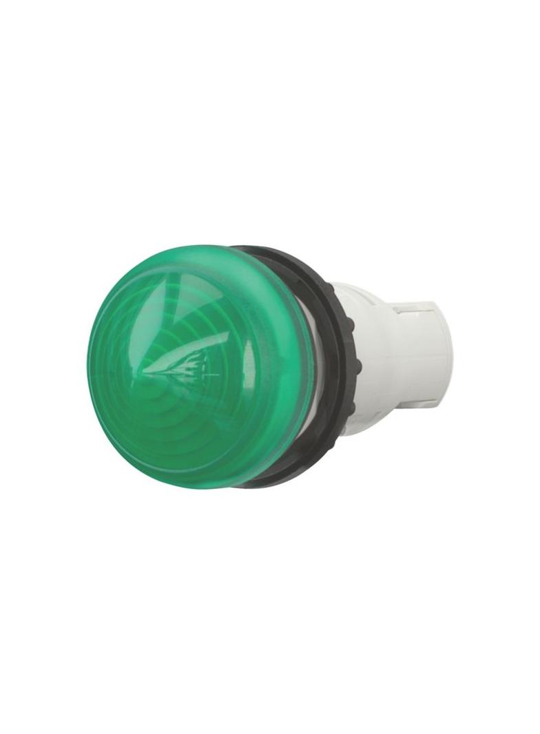 M22-LCH-G Lampka sygnalizacyjna 22mm zielona do żarówek z trzonkiem wystająca 216916 EATON