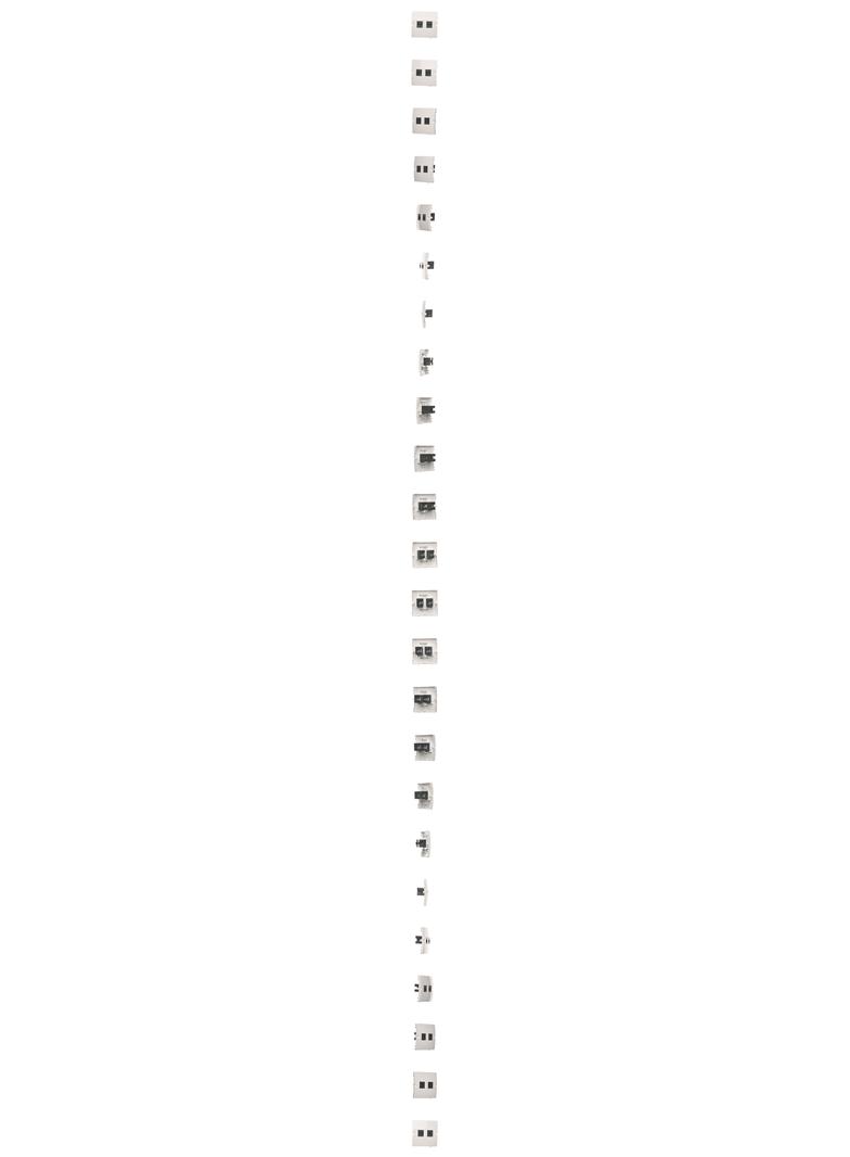 Simon Basic Gniazdo komputerowe RJ45 podwójne kategoria 5e Montaż gniazda na wkręty do puszki biały