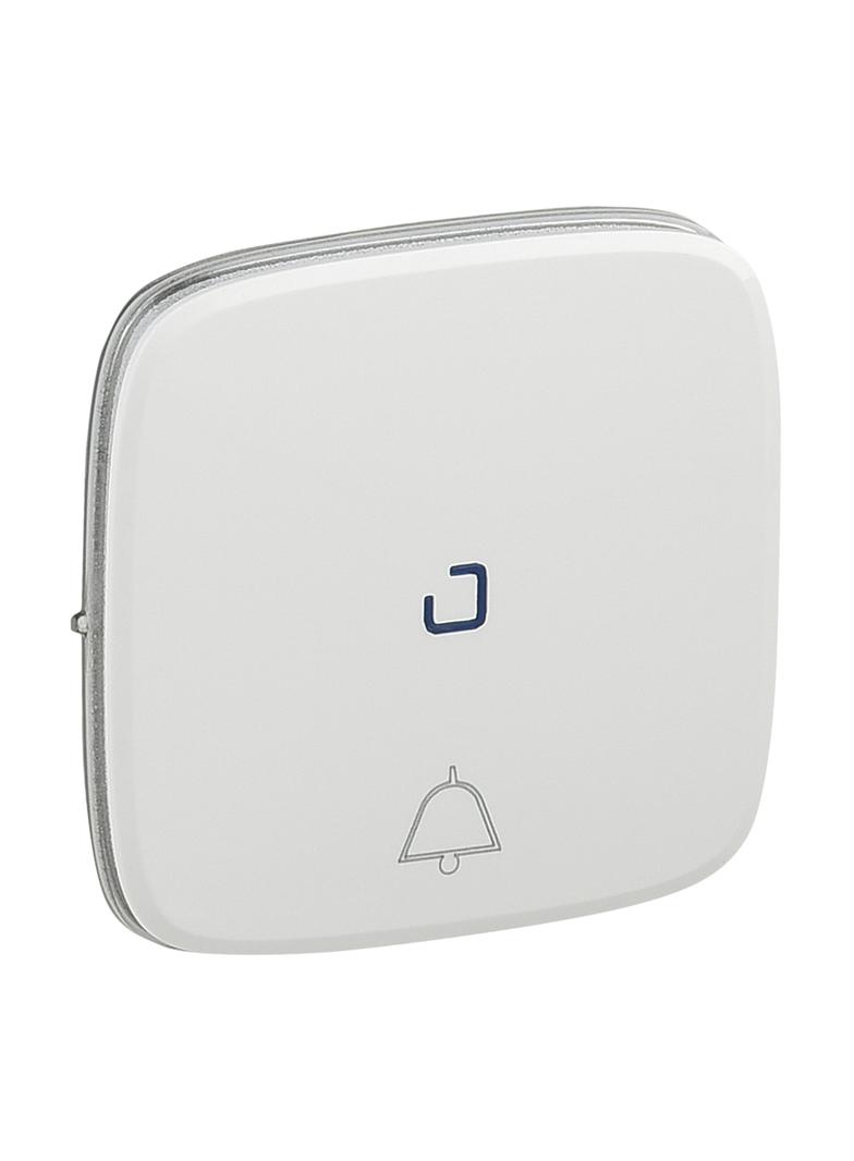 VALENA ALLURE - KLAWISZ BIAŁY PRZYCISKU DZWONKA Z PODŚWIETLENIEM LED, Legrand