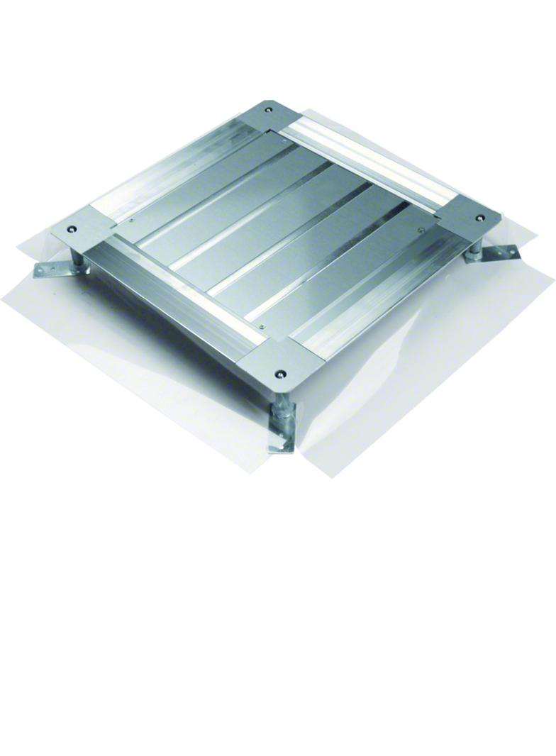 tehalit.UK Uniwersalna puszka podłogowa na nóżkach rozmiar 3 75-125mm stal UDH3075125 HAGER