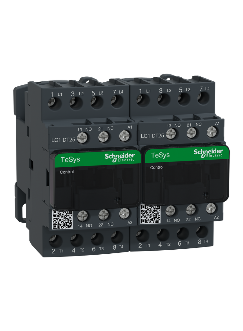 Układ nawrotny TeSys D 25A 4P 1NO 1NC cewka 120VAC zaciski skrzynkowe