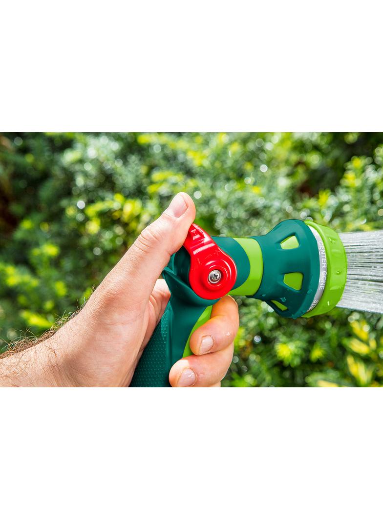 Zraszacz pistoletowy 8-funkcyjny z płynna regulacją strumienia